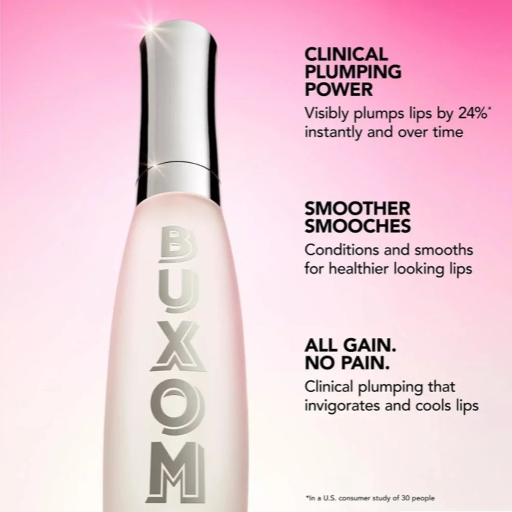 Buxom Plump Shot Peptide Lip Serum Multichrome Tint Dreamy Dolly